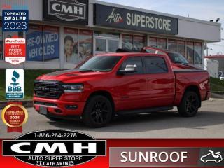 Used 2021 RAM 1500 Sport  360-CAM ADAP-CC LEATH PANO-ROOF for sale in St. Catharines, ON