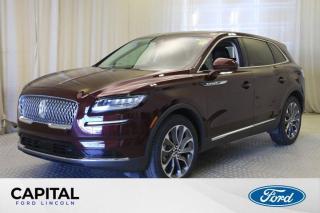 Used 2022 Lincoln Nautilus Reserve AWD **Local Trade, Leather, Heated Seats, 2.0L, Sunroof, Navigation** for sale in Regina, SK