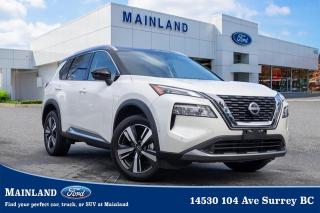 <p><strong><span style=font-family:Arial; font-size:18px;>Commanding the road has never been this effortless; prepare to redefine your journey with our latest automotive innovation, the 2023 Nissan Rogue SL..</span></strong></p> <p><strong><span style=font-family:Arial; font-size:18px;>An exquisite blend of sophistication and versatility, this gently used, white SUV is ready to transform your driving experience..</span></strong> <br> With just 5600 km on the odometer, this vehicle has barely scratched the surface of its potential, providing an almost new driving experience.. The Rogue SL is powered by a robust 1.5L 3-cylinder engine, coupled with a smooth and efficient CVT transmission, offering an optimal balance of power and fuel efficiency.</p> <p><strong><span style=font-family:Arial; font-size:18px;>The exterior of this Rogue SL is not just a sight to behold in its pristine white finish, but it also boasts a host of practical features such as a spoiler for enhanced aerodynamics, automatic high-beam headlights, and power moonroof for those starry night drives..</span></strong> <br> The heated door mirrors ensure clear visibility even in frosty conditions, while the exterior parking cameras on all sides ensure easy and safe parking.. Step inside to a world of luxury and convenience.</p> <p><strong><span style=font-family:Arial; font-size:18px;>The leather upholstery, automatic temperature control, and memory seat offer unparalleled comfort..</span></strong> <br> The navigation system ensures you never lose your way, while the leather steering wheel adds a touch of elegance.. Safety has been given paramount importance with features like ABS brakes, electronic stability control, and multiple airbags.</p> <p><strong><span style=font-family:Arial; font-size:18px;>But, its not just about the drive; its about the journey..</span></strong> <br> With the Rogue SL, you get an abundance of storage and convenience features like rear beverage holders, 1-touch up and down windows, and a trunk/hatch auto-latch.. The 2nd row sun blinds ensure your passengers enjoy a comfortable ride, even in bright sunlight.</p> <p><strong><span style=font-family:Arial; font-size:18px;>At Mainland Ford, we believe in helping you find your perfect car, truck, or SUV..</span></strong> <br> With the 2023 Nissan Rogue SL, you get a vehicle that stands out from the competition, offering a unique blend of style, comfort, and safety.. You dont just purchase a vehicle; you invest in an experience that redefines your journey.</p> <p><strong><span style=font-family:Arial; font-size:18px;>Come, explore the 2023 Nissan Rogue SL at Mainland Ford, where your dream vehicle awaits you..</span></strong> <br> Experience the difference today!</p><hr />
<p><br />
<br />
To apply right now for financing use this link:<br />
<a href=https://www.mainlandford.com/credit-application/>https://www.mainlandford.com/credit-application</a><br />
<br />
Looking for a new set of wheels? At Mainland Ford, all of our pre-owned vehicles are Mainland Ford Certified. Every pre-owned vehicle goes through a rigorous 96-point comprehensive safety inspection, mechanical reconditioning, up-to-date service including oil change and professional detailing. If that isnt enough, we also include a complimentary Carfax report, minimum 3-month / 2,500 km Powertrain Warranty and a 30-day no-hassle exchange privilege. Now that is peace of mind. Buy with confidence here at Mainland Ford!<br />
<br />
Book your test drive today! Mainland Ford prides itself on offering the best customer service. We also service all makes and models in our World Class service center. Come down to Mainland Ford, proud member of the Trotman Auto Group, located at 14530 104 Ave in Surrey for a test drive, and discover the difference!<br />
<br />
*** All pre-owned vehicle sales are subject to a $599 documentation fee, $149 Fuel Surcharge, $599 Safety and Convenience Fee and $500 Finance Placement Fee (if applicable) plus applicable taxes. ***<br />
<br />
VSA Dealer# 40139</p>

<p>*All prices plus applicable taxes, applicable environmental recovery charges, documentation of $599 and full tank of fuel surcharge of $76 if a full tank is chosen. <br />Other protection items available that are not included in the above price:<br />Tire & Rim Protection and Key fob insurance starting from $599<br />Service contracts (extended warranties) for coverage up to 7 years and 200,000 kms starting from $599<br />Custom vehicle accessory packages, mudflaps and deflectors, tire and rim packages, lift kits, exhaust kits and tonneau covers, canopies and much more that can be added to your payment at time of purchase<br />Undercoating, rust modules, and full protection packages starting from $199<br />Financing Fee of $500 when applicable<br />Flexible life, disability and critical illness insurances to protect portions of or the entire length of vehicle loan</p>