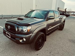 <p style=background-color: #ffffff;> SOLD -  NO LONGER AVAILABLE FOR PURCHASE </p><p style=background-color: #ffffff;> </p><p style=background-color: #ffffff;>Rare Spec Well Optioned Long Box SR5-TRD Sport Double Cab V6- 4 Litre Engine 4WD, Platinum Grey Metallic Painted Front End, Hood Scoop, Wheel Flyers, Bed Liner, Tonneau Cover, Sporty Running Boards, 20 Sport Style Vision Wheels,  Trailing Package, Reverse Assist, Led Tail Lights , Back Ventilation Window Keyless Entry.</p><p style=background-color: #ffffff;>Great Shape & Condition Truck, Local Ontario Personal Ownership According To A Carfax History Report ( Verified ).</p><p style=box-sizing: border-box; padding: 0px; margin: 0px 0px 1.375rem;>Priced to sell certified, price plus HST plus license fee.Our truck Centre has daily new arrival of quality pick up trucks and full size suvs, As peace of mind we offer extended warranties for what we sell up to (3) years for extra charges, Please ask sales for details.</p><p style=box-sizing: border-box; padding: 0px; margin: 0px 0px 1.375rem;><strong style=box-sizing: border-box;>Please call us before making your arival to our store to make an appointment and to make sure the truck you are coming for is still available sale.</strong></p><p style=box-sizing: border-box; padding: 0px; margin: 0px 0px 1.375rem;><strong style=box-sizing: border-box;>To look at our inventory please go to : MJCANADATRUCKSCENTRE.CA</strong></p><p style=box-sizing: border-box; padding: 0px; margin: 0px 0px 1.375rem;><strong style=box-sizing: border-box;>QUALITY & TRUST, CERTIFIED PRE-OWNED TRUCKS CENTRE</strong></p>