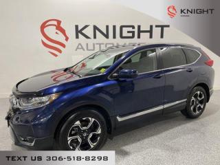 Used 2018 Honda CR-V Touring l Heated Leather l Back up Cam l Sunroof for sale in Moose Jaw, SK