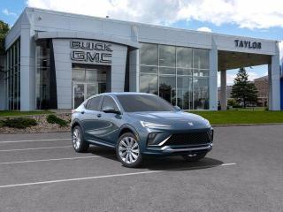 <b>Moonroof,  Leather Seats,  Wireless Charging,  Power Liftgate,  Heated Seats!</b><br> <br>   This all-new 2024 Envista provides a refreshingly new take on what a crossover SUV should be. <br> <br>Buicks all-new Envista represents a bold foray into the crossover SUV segment, and debuts with arresting styling and a suite of awesome tech and safety features. The swooping roofline and bold proportions make for a certain head-turner when on the move. With impressive performance and satisfying dynamics, this Buick Envista is sure to impress.<br> <br> This ocean blu metallic SUV  has an automatic transmission.<br> <br> Our Envistas trim level is Avenir. This range-topping Envista Avenue adds in a power open/close moonroof, perforated leather seats, a wireless charging pad and a power liftgate for rear cargo access, and comes loaded with amazing standard features such as heated front seats with lumbar adjustment, a heated steering wheel, remote engine start, wi-fi hotspot capability, and an 11-inch diagonal touchscreen with wireless Apple CarPlay and Android Auto, with SiriusXM streaming radio. Additional features include adaptive cruise control, lane keeping assist with lane departure warning, lane change alert with blind zone alert, and a rear vision camera. This vehicle has been upgraded with the following features: Moonroof,  Leather Seats,  Wireless Charging,  Power Liftgate,  Heated Seats,  Remote Start,  Adaptive Cruise Control. <br><br> <br>To apply right now for financing use this link : <a href=https://www.taylorautomall.com/finance/apply-for-financing/ target=_blank>https://www.taylorautomall.com/finance/apply-for-financing/</a><br><br> <br/>    5.49% financing for 84 months. <br> Buy this vehicle now for the lowest bi-weekly payment of <b>$231.10</b> with $0 down for 84 months @ 5.49% APR O.A.C. ( Plus applicable taxes -  Plus applicable fees   / Total Obligation of $42060  ).  Incentives expire 2024-04-30.  See dealer for details. <br> <br> <br>LEASING:<br><br>Estimated Lease Payment: $244 bi-weekly <br>Payment based on 8.9% lease financing for 24 months with $0 down payment on approved credit. Total obligation $12,701. Mileage allowance of 16,000 KM/year. Offer expires 2024-04-30.<br><br><br><br> Come by and check out our fleet of 100+ used cars and trucks and 170+ new cars and trucks for sale in Kingston.  o~o
