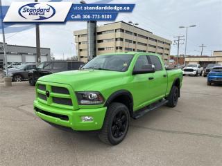 <b>Leather Seats,  Cooled Seats,  Bluetooth,  Heated Seats,  SiriusXM!</b><br> <br>  Compare at $49649 - Our Price is just $44912! <br> <br>   According to Edmunds, the Ram 2500 is a top pick for a heavy-duty truck thanks to its refined interior, forgiving ride, and tremendous towing and hauling capabilities. This  2017 Ram 2500 is for sale today in Swift Current. <br> <br>This Ram 2500 Heavy Duty delivers exactly what you need: superior capability and exceptional levels of comfort, all backed with proven reliability and durability. Whether youre in the commercial sector or looking at serious recreational towing and hauling, this Ram 2500 is ready for the job. This  sought after diesel Crew Cab 4X4 pickup  has 192,819 kms. Its  pearl white                    in colour  . It has a 6 speed automatic transmission and is powered by a Cummins 370HP 6.7L Straight 6 Cylinder Engine.  <br> <br> Our 2500s trim level is Laramie. The Laramie trim on this Ram 2500 adds some luxury to this workhorse. On top of its outstanding capability, it comes with tasteful chrome trim, Uconnect 8.4-inch infotainment system with Bluetooth and SiriusXM satellite radio, heated and ventilated leather front seats, a heated leather-wrapped steering wheel, rear park assist, and much more. This vehicle has been upgraded with the following features: Leather Seats,  Cooled Seats,  Bluetooth,  Heated Seats,  Siriusxm, Air, Tilt. <br> To view the original window sticker for this vehicle view this <a href=http://www.chrysler.com/hostd/windowsticker/getWindowStickerPdf.do?vin=3C6UR5FL2HG648475 target=_blank>http://www.chrysler.com/hostd/windowsticker/getWindowStickerPdf.do?vin=3C6UR5FL2HG648475</a>. <br/><br> <br>To apply right now for financing use this link : <a href=https://standarddodge.ca/financing target=_blank>https://standarddodge.ca/financing</a><br><br> <br/><br>* Stop By Today *Test drive this must-see, must-drive, must-own beauty today at Standard Chrysler Dodge Jeep Ram, 208 Cheadle St W., Swift Current, SK S9H0B5! <br><br> Come by and check out our fleet of 30+ used cars and trucks and 130+ new cars and trucks for sale in Swift Current.  o~o