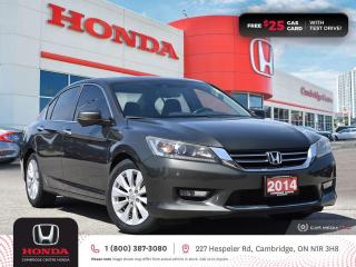 Used 2014 Honda Accord EX-L LEATHER INTERIOR | BLUETOOTH | REARVIEW CAMERA for sale in Cambridge, ON