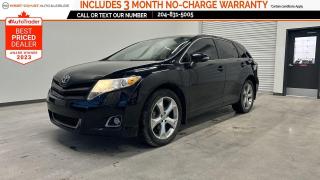 Used 2015 Toyota Venza XLE | Black Leather | Moonroof | Local Trade-In for sale in Winnipeg, MB