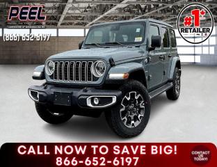New 2024 Jeep Wrangler Sahara 4 Door 4x4 for sale in Mississauga, ON