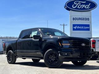 <b>Wireless Charging, XLT Black Appearance Package, 18 Aluminum Wheels, Tailgate Step, Spray-In Bed Liner!</b><br> <br> <br> <br>  A true class leader in towing and hauling capabilities, this 2024 Ford F-150 isnt your usual work truck, but the best in the business. <br> <br>Just as you mould, strengthen and adapt to fit your lifestyle, the truck you own should do the same. The Ford F-150 puts productivity, practicality and reliability at the forefront, with a host of convenience and tech features as well as rock-solid build quality, ensuring that all of your day-to-day activities are a breeze. Theres one for the working warrior, the long hauler and the fanatic. No matter who you are and what you do with your truck, F-150 doesnt miss.<br> <br> This agate black Crew Cab 4X4 pickup   has a 10 speed automatic transmission and is powered by a  430HP 3.5L V6 Cylinder Engine.<br> <br> Our F-150s trim level is XLT. This XLT trim steps things up with running boards, dual-zone climate control and a 360 camera system, along with great standard features such as class IV tow equipment with trailer sway control, remote keyless entry, cargo box lighting, and a 12-inch infotainment screen powered by SYNC 4 featuring voice-activated navigation, SiriusXM satellite radio, Apple CarPlay, Android Auto and FordPass Connect 5G internet hotspot. Safety features also include blind spot detection, lane keep assist with lane departure warning, front and rear collision mitigation and automatic emergency braking. This vehicle has been upgraded with the following features: Wireless Charging, Xlt Black Appearance Package, 18 Aluminum Wheels, Tailgate Step, Spray-in Bed Liner, Power Sliding Rear Window, Power Folding Mirrors. <br><br> View the original window sticker for this vehicle with this url <b><a href=http://www.windowsticker.forddirect.com/windowsticker.pdf?vin=1FTFW3LD6RFA40554 target=_blank>http://www.windowsticker.forddirect.com/windowsticker.pdf?vin=1FTFW3LD6RFA40554</a></b>.<br> <br>To apply right now for financing use this link : <a href=https://www.bourgeoismotors.com/credit-application/ target=_blank>https://www.bourgeoismotors.com/credit-application/</a><br><br> <br/> Incentives expire 2024-05-31.  See dealer for details. <br> <br>Discount on vehicle represents the Cash Purchase discount applicable and is inclusive of all non-stackable and stackable cash purchase discounts from Ford of Canada and Bourgeois Motors Ford and is offered in lieu of sub-vented lease or finance rates. To get details on current discounts applicable to this and other vehicles in our inventory for Lease and Finance customer, see a member of our team. </br></br>Discover a pressure-free buying experience at Bourgeois Motors Ford in Midland, Ontario, where integrity and family values drive our 78-year legacy. As a trusted, family-owned and operated dealership, we prioritize your comfort and satisfaction above all else. Our no pressure showroom is lead by a team who is passionate about understanding your needs and preferences. Located on the shores of Georgian Bay, our dealership offers more than just vehiclesits an experience rooted in community, trust and transparency. Trust us to provide personalized service, a diverse range of quality new Ford vehicles, and a seamless journey to finding your perfect car. Join our family at Bourgeois Motors Ford and let us redefine the way you shop for your next vehicle.<br> Come by and check out our fleet of 80+ used cars and trucks and 200+ new cars and trucks for sale in Midland.  o~o