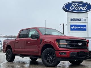 <b>Wireless Charging, XLT Black Appearance Package, 18 Aluminum Wheels, Tailgate Step, Spray-In Bed Liner!</b><br> <br> <br> <br>  Smart engineering, impressive tech, and rugged styling make the F-150 hard to pass up. <br> <br>Just as you mould, strengthen and adapt to fit your lifestyle, the truck you own should do the same. The Ford F-150 puts productivity, practicality and reliability at the forefront, with a host of convenience and tech features as well as rock-solid build quality, ensuring that all of your day-to-day activities are a breeze. Theres one for the working warrior, the long hauler and the fanatic. No matter who you are and what you do with your truck, F-150 doesnt miss.<br> <br> This rapid red metallic tinted clearcoat Crew Cab 4X4 pickup   has a 10 speed automatic transmission and is powered by a  430HP 3.5L V6 Cylinder Engine.<br> <br> Our F-150s trim level is XLT. This XLT trim steps things up with running boards, dual-zone climate control and a 360 camera system, along with great standard features such as class IV tow equipment with trailer sway control, remote keyless entry, cargo box lighting, and a 12-inch infotainment screen powered by SYNC 4 featuring voice-activated navigation, SiriusXM satellite radio, Apple CarPlay, Android Auto and FordPass Connect 5G internet hotspot. Safety features also include blind spot detection, lane keep assist with lane departure warning, front and rear collision mitigation and automatic emergency braking. This vehicle has been upgraded with the following features: Wireless Charging, Xlt Black Appearance Package, 18 Aluminum Wheels, Tailgate Step, Spray-in Bed Liner, Power Sliding Rear Window, Power Folding Mirrors. <br><br> View the original window sticker for this vehicle with this url <b><a href=http://www.windowsticker.forddirect.com/windowsticker.pdf?vin=1FTFW3LD5RFA40576 target=_blank>http://www.windowsticker.forddirect.com/windowsticker.pdf?vin=1FTFW3LD5RFA40576</a></b>.<br> <br>To apply right now for financing use this link : <a href=https://www.bourgeoismotors.com/credit-application/ target=_blank>https://www.bourgeoismotors.com/credit-application/</a><br><br> <br/> 0% financing for 60 months. 2.99% financing for 84 months.  Incentives expire 2024-04-30.  See dealer for details. <br> <br>Discount on vehicle represents the Cash Purchase discount applicable and is inclusive of all non-stackable and stackable cash purchase discounts from Ford of Canada and Bourgeois Motors Ford and is offered in lieu of sub-vented lease or finance rates. To get details on current discounts applicable to this and other vehicles in our inventory for Lease and Finance customer, see a member of our team. </br></br>Discover a pressure-free buying experience at Bourgeois Motors Ford in Midland, Ontario, where integrity and family values drive our 78-year legacy. As a trusted, family-owned and operated dealership, we prioritize your comfort and satisfaction above all else. Our no pressure showroom is lead by a team who is passionate about understanding your needs and preferences. Located on the shores of Georgian Bay, our dealership offers more than just vehiclesits an experience rooted in community, trust and transparency. Trust us to provide personalized service, a diverse range of quality new Ford vehicles, and a seamless journey to finding your perfect car. Join our family at Bourgeois Motors Ford and let us redefine the way you shop for your next vehicle.<br> Come by and check out our fleet of 80+ used cars and trucks and 210+ new cars and trucks for sale in Midland.  o~o
