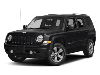 This ONE OWNER ACCIDENT FREE Jeep Patriot 75 ANNIVERSARY comes loaded with a reliable and fuel efficient 2.4L motor, automatic transmission, an impressive 4X4 system, 17-inch alloy wheels, tow hooks, factory remote starter, heated leather / premium cloth seats, power sunroof, fog lights, cruise control, 60/40 split folding rear seats, Bluetooth, traction control, stability control, side curtain airbags and much more!!!