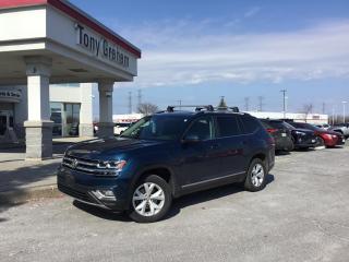 At Tony Graham Toyota, were pleased to present the 2018 Volkswagen Atlas, a spacious and versatile SUV thats perfect for families and adventurers alike. The Atlas boasts a bold and modern exterior design, with sleek lines and a commanding presence on the road. Equipped with a range of efficient engine options and available all-wheel drive, the Atlas delivers both impressive performance and fuel efficiency. Inside, the spacious cabin offers seating for up to seven passengers, with ample room for cargo and luggage. The Atlas also comes loaded with convenient features like a touchscreen infotainment system, smartphone integration, and advanced safety technologies to enhance your driving experience. With its blend of comfort, capability, and reliability, the 2018 Volkswagen Atlas at Tony Graham Toyota is the ideal choice for drivers seeking a versatile and dependable SUV.