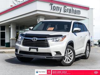 Used 2016 Toyota Highlander LE Vehicle sold AS IS for sale in Ottawa, ON
