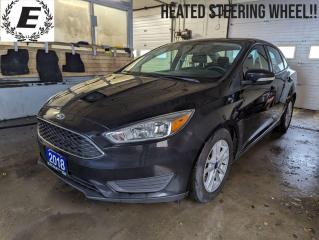 <p>THE APPEAL OF THE 2018 FORD FOCUIS IS ITS COMFORTABLE RIDE ALONG WITH ENJOYABLE HANDLING AND A QUIET INTERIOR!!  IT IS ALSO EQUIPPED WITH HEATED STEERING WHEEL AND SEATS, AUTO STOP/START, SIRIUS XM RADIO AND BLUETOOTH. THE PRICE INCLUDES OUR ADVANTAGE PACKAGE!! HST AND LICENSING EXTRA. GIVE CHRIS OR TINA A CALL TODAY TO ARRANGE FINANCING OR A TEST DRIVE (705)797-1100.</p>