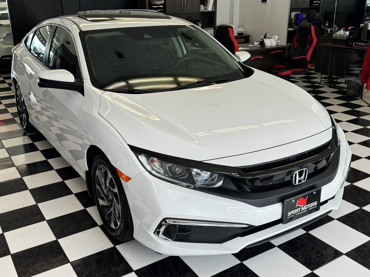2019 Honda Civic EX+Blind Spot Camera+Roof+New Tires+CLEAN CARFAX Photo58