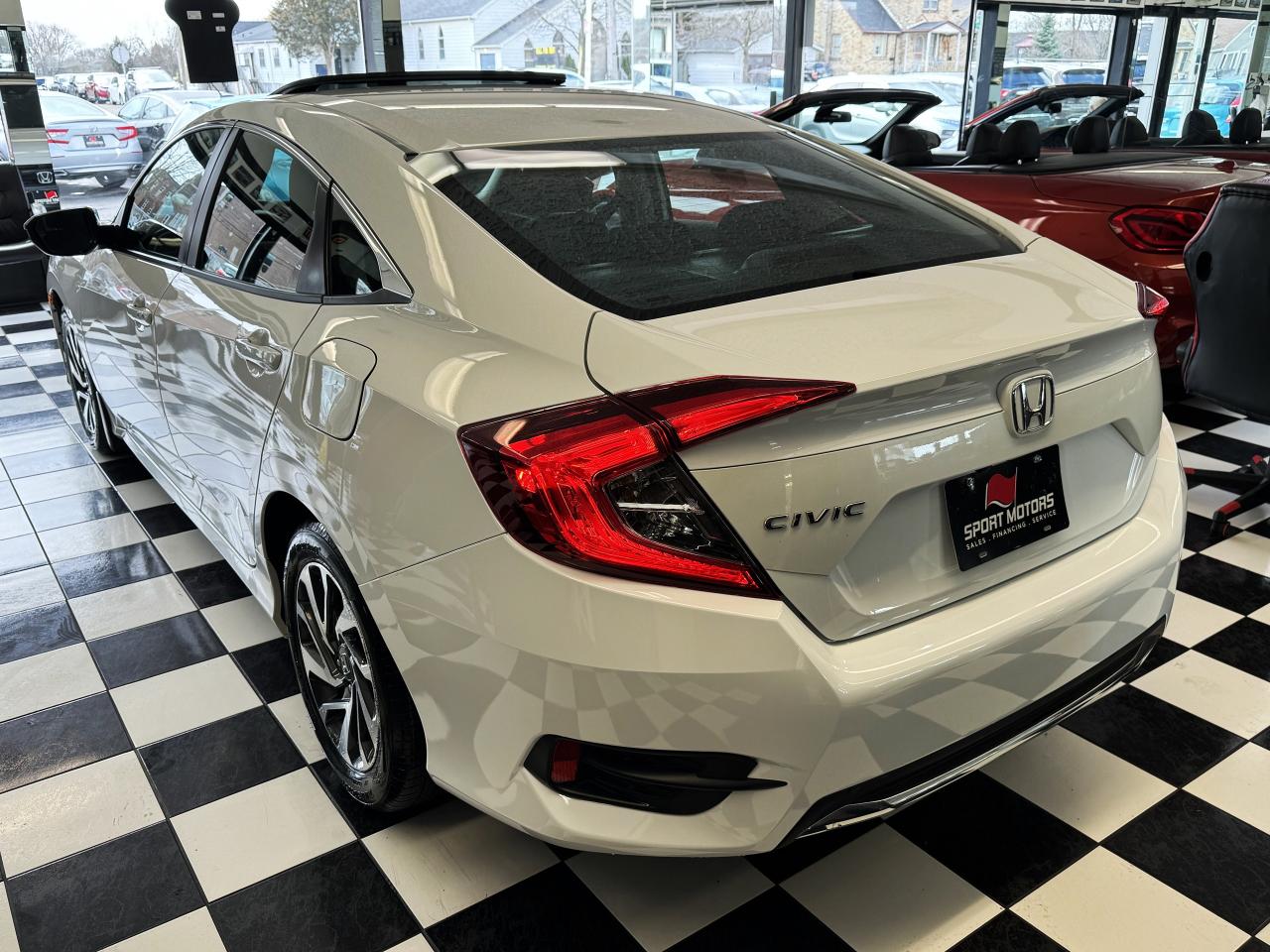 2019 Honda Civic EX+Blind Spot Camera+Roof+New Tires+CLEAN CARFAX Photo55