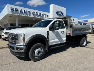 <p><br />KEY FEATURES: 2024 Ford f550, XL, 4WD, 7.3L Gas, DUMP TRUCK, Snow plow prep, Pay load plus, running boards, 11 3-4 yard dump body  </p><p><br />Please Call 519-756-6191, Email sales@brantcountyford.ca for more information and availability on this vehicle.  Brant County Ford is a family owned dealership and has been a proud member of the Brantford community for over 40 years!</p><p> </p><p><br />** PURCHASE PRICE ONLY (Includes) Fords Delivery Allowance & Non-stackable where applicable</p><p><br />** See dealer for details.</p><p>*Please note all prices are plus HST and Licencing. </p><p>* Prices in Ontario, Alberta and British Columbia include OMVIC/AMVIC fee (where applicable), accessories, other dealer installed options, administration and other retailer charges. </p><p>*The sale price assumes all applicable rebates and incentives (Delivery Allowance/Non-Stackable Cash/3-Payment rebate/SUV Bonus/Winter Bonus, Safety etc</p><p>All prices are in Canadian dollars (unless otherwise indicated). Retailers are free to set individual prices.</p>