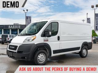 Used 2022 RAM 1500 ProMaster Low Roof ACCIDENT FREE | CONVENIENCE GROUP I CARGO PARTITION WITHOUT WINDOW I POWER FOLDING HEATED EXTERIOR M for sale in Barrie, ON
