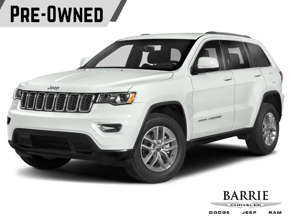 Used 2021 Jeep Grand Cherokee Laredo 8.4-INCH TOUCHSCREEN I GPS NAVIGATION I FRONT HEATED SEATS AND STEERING WHEEL I POWER LIFTGATE I REMOTE START SYSTEM for Sale in Barrie, Ontario