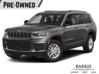 Used 2024 Jeep Grand Cherokee L Limited FRONT AND SECOND-ROW HEATED SEATS I WIRELESS CHARGING PAD I BLACK APPEARANCE PACKAGE I 7-PASSENGER S for sale in Barrie, ON