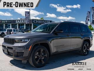 Used 2024 Jeep Grand Cherokee L Limited FRONT AND SECOND-ROW HEATED SEATS I WIRELESS CHARGING PAD I BLACK APPEARANCE PACKAGE I 7-PASSENGER S for sale in Barrie, ON