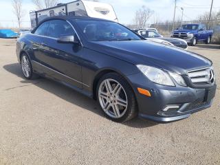 Used 2011 Mercedes-Benz E-Class Convertible, Leather, Nav, BU Cam, htd cool seats for sale in Edmonton, AB
