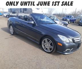 Used 2011 Mercedes-Benz E-Class Convertible, Leather, Nav, BU Cam, htd cool seats for sale in Edmonton, AB