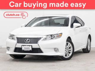 Used 2015 Lexus ES 350 Base w/ Rearview Cam, Bluetooth, Dual Zone A/C for sale in Toronto, ON