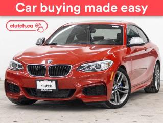 Used 2015 BMW 2 Series M235i w/ Rearview Cam, Dual Zone A/C, Bluetooth for sale in Toronto, ON