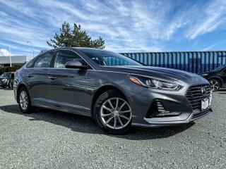 APPLE CARPLAY, BACK UP CAMERA, HEATED SEATS 
<P>
Cruise in Comfort and Style: Discover the 2018 Hyundai Sonata GL 
<P>
Embark on a journey where elegance meets efficiency with the 2018 Hyundai Sonata GL. This sedan redefines what it means to drive in luxury without sacrificing performance, boasting a harmonious fusion of sleek design, advanced technology, and exceptional fuel efficiency. 
<P>
Design that Commands Attention: The Sonata GL makes a bold statement with its sleek exterior design. From its dynamic lines to its eye-catching grille, every detail is meticulously crafted to turn heads on the road. Whether youre pulling up to the office or heading out for a night on the town, the Sonata GL ensures you arrive in style. 
<P>
Spacious and Comfortable Interior: Step inside the Sonata GL, and youll discover a world of comfort and refinement. The spacious cabin offers plenty of legroom and headroom for both front and rear passengers, making every journey a pleasure. Premium materials and thoughtful touches enhance the overall driving experience, while the ergonomic design ensures that everything you need is within easy reach. 
<P>
Technology at Your Fingertips: Stay connected and entertained on the go with the Sonata GLs advanced technology features. The intuitive infotainment system puts all your favorite apps and features right at your fingertips, while seamless smartphone integration allows you to make calls, send messages, and stream music without taking your eyes off the road. With available upgrades like a premium audio system and navigation, every drive becomes an experience to remember. 
<P>
Efficiency Meets Performance: Dont let its refined exterior fool youthe Sonata GL packs a punch under the hood. Hyundais innovative engineering and advanced drivetrain technology deliver impressive performance without compromising on fuel efficiency. Whether youre navigating city streets or cruising down the highway, the Sonata GL offers a smooth and responsive ride thats sure to impress. 
<P>
Safety You Can Trust: Hyundai prioritizes your safety on the road, and the Sonata GL is no exception. With a comprehensive suite of advanced safety features, including available driver-assist technologies like blind-spot monitoring and lane-keeping assist, you can drive with confidence knowing that you and your passengers are protected from every angle. 
<P>
Experience the Perfect Blend of Luxury and Efficiency: Ready to elevate your driving experience? Visit our showroom today and discover everything the 2018 Hyundai Sonata GL has to offer. From its stunning design to its advanced technology and exceptional fuel efficiency, this sedan is sure to exceed your expectations. Take the wheel and experience the perfect blend of comfort, style, and performanceall in one luxurious package 
<P>
All Abbotsford Hyundai pre-owned vehicles come complete with remaining Manufacturers Warranty plus a vehicle safety report and a CarFax history report. Abbotsford Hyundai is a BBB accredited pre-owned car dealership, serving the Fraser Valley and our friends in Surrey, Langley and surrounding Lower Mainland areas. We are your Friendly Fraser Valley car dealer. We are located at 30250 Automall Drive in Abbotsford. Call or email us to schedule a test drive. 
<P>
*All Sales are subject to Taxes, $699 Doc fee and $87 Fuel Surcharge.
