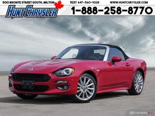 Used 2017 Fiat 124 Spider LUSSO | LEATHER | CAMERA | BT | HTD STS & MORE!!! for sale in Milton, ON