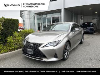 Used 2020 Lexus RC AWD 6A / F-Spot Series 2 / One Owner / Local Car for sale in North Vancouver, BC