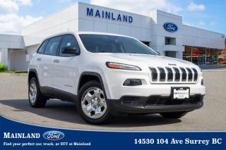 Used 2016 Jeep Cherokee Sport LOCAL BC VEHICLE | NO ACCIDENTS for sale in Surrey, BC