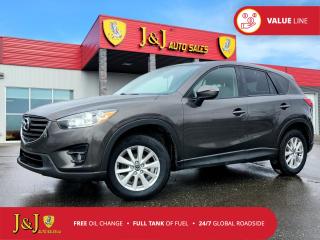 Gray 2016 Mazda CX-5 GS AWD 6-Speed Automatic SKYACTIV® 2.5L 4-Cylinder DOHC 16V Welcome to our dealership, where we cater to every car shoppers needs with our diverse range of vehicles. Whether youre seeking peace of mind with our meticulously inspected and Certified Pre-Owned vehicles, looking for great value with our carefully selected Value Line options, or are a hands-on enthusiast ready to tackle a project with our As-Is mechanic specials, weve got something for everyone. At our dealership, quality, affordability, and variety come together to ensure that every customer drives away satisfied. Experience the difference and find your perfect match with us today.<br><br><br>Reviews:<br>  * Mazda CX-5 owners tend to rate their machines highly on all attributes relating to style, quality, feature content, and fuel efficiency. The upscale look and feel to much of the cabin is a common praise point, as is the real-world mileage. Spirited handling and steering and generally good ride quality help round out the package, and the AWD system is noted for invisibly enhancing performance and grip in slippery conditions. Source: autoTRADER.ca