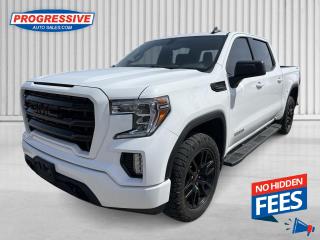 <b>Remote Start,  Aluminum Wheels,  Apple CarPlay,  Android Auto,  Remote Keyless Entry!</b><br> <br>    With elegant style and refinement that beautifully match its brute capability, this professional grade GMC Sierra 1500 is ready to rule any road you take it on. This  2021 GMC Sierra 1500 is for sale today. <br> <br>This GMC Sierra 1500 stands out against all other pickup trucks, with sharper, more powerful proportions that creates a commanding stance on and off the road. Next level comfort and technology is paired with its outstanding performance and capability. Inside, the Sierra 1500 supports you through rough terrain with expertly designed seats and a pro grade suspension. Youll find an athletic and purposeful interior, designed for your active lifestyle. Get ready to live like a pro in this amazing GMC Sierra 1500! This  Crew Cab 4X4 pickup  has 81,066 kms. Its  white in colour  . It has a 8 speed automatic transmission and is powered by a  355HP 5.3L 8 Cylinder Engine.  This unit has some remaining factory warranty for added peace of mind. <br> <br> Our Sierra 1500s trim level is Elevation. Stepping up to this Sierra 1500 Elevation is an excellent choice as it comes more enhanced with aluminum wheels, remote engine start, LED cargo box lighting, a large 8 inch touchscreen display paired with Apple CarPlay and Android Auto, bluetooth streaming audio and is 4G LTE capable. Additional features include a leather wrapped steering wheel, power-adjustable heated side mirrors, remote keyless entry with push button start, a locking tailgate, a rear vision camera, StabiliTrak, signature LED lighting, cruise control, air conditioning and a CornerStep rear bumper for added convenience. This vehicle has been upgraded with the following features: Remote Start,  Aluminum Wheels,  Apple Carplay,  Android Auto,  Remote Keyless Entry,  Cruise Control,  Rear View Camera. <br> <br>To apply right now for financing use this link : <a href=https://www.progressiveautosales.com/credit-application/ target=_blank>https://www.progressiveautosales.com/credit-application/</a><br><br> <br/><br><br> Progressive Auto Sales provides you with the all the tools you need to find and purchase a used vehicle that meets your needs and exceeds your expectations. Our Sarnia used car dealership carries a wide range of makes and models for exceptionally low prices due to our extensive network of Canadian, Ontario and Sarnia used car dealerships, leasing companies and auction groups. </br>

<br> Our dealership wouldnt be where we are today without the great people in Sarnia and surrounding areas. If you have any questions about our services, please feel free to ask any one of our staff. If you want to visit our dealership, you can also find our hours of operation and location information on our Contact page. </br> o~o