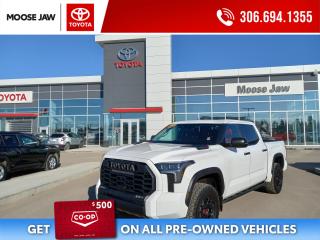 Used 2023 Toyota Tundra Hybrid Limited LOCAL TRADE WITH ONLY 15,719 KMS, HARD TO FIND TRD PRO PACKAGE for sale in Moose Jaw, SK