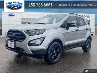 Used 2022 Ford EcoSport SES  - Leather Seats - Low Mileage for sale in Fort St John, BC