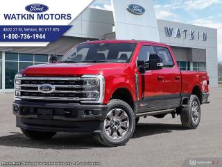 New 2024 Ford F-350 Super Duty SRW King Ranch for sale in Vernon, BC