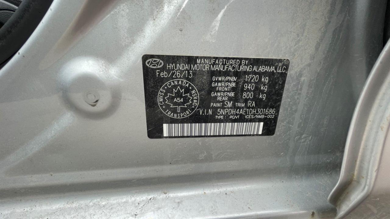 2013 Hyundai Elantra ENGINE NEEDS REPAIR*AS IS*GL*AUTO*SEDAN*4 CYL* - Photo #15