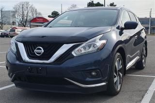 Used 2018 Nissan Murano Platinum for sale in Mississauga, ON