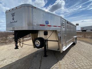 New 2024 Wilson Trailer 24' Wilson Ranch Hand Punch Side for sale in Elie, MB