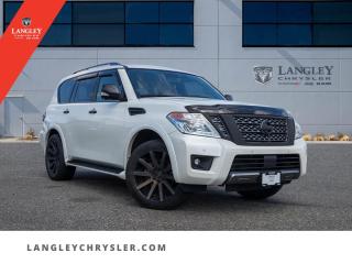 <p><strong><span style=font-family:Arial; font-size:18px;>Experience Pure Elegance and Power with the 2019 Nissan Armada SL - Available Exclusively at Langley Chrysler

Envelop yourself in the exhilarating embrace of pure power and unprecedented luxury..</span></strong></p> <p><strong><span style=font-family:Arial; font-size:18px;>This isnt just a statement; its a promise fulfilled by the 2019 Nissan Armada SL, a masterpiece of engineering and design, presented to you in a pristine, brand new condition at Langley Chrysler..</span></strong> <br> With its commanding presence, this SUV is not just a vehicle; its a statement of who you are and where youre going.. At the heart of this titan lies a robust 5.6L V8 engine, ready to unleash 390 horsepower at your command, coupled with a seamless 7-speed automatic transmission, ensuring a ride thats as smooth as it is exhilarating.</p> <p><strong><span style=font-family:Arial; font-size:18px;>Whether youre cruising city streets or conquering rugged terrains, the Armada SL, with its auto-levelling suspension and four-wheel independent suspension, promises a journey as thrilling as your destinations..</span></strong> <br> But power is not all this gem has to offer.. Step inside, and youll find yourself surrounded by an oasis of luxury.</p> <p><strong><span style=font-family:Arial; font-size:18px;>From heated front seats and a heated steering wheel to leather upholstery and a power moonroof, every detail is designed with your comfort in mind..</span></strong> <br> The advanced navigation system and adaptive cruise control ensure that your adventures are not just luxurious but also effortless.. The 2019 Nissan Armada SL doesnt just stop at comfort; it redefines safety and convenience.</p> <p><strong><span style=font-family:Arial; font-size:18px;>With its comprehensive suite of features including an emergency communication system, an array of exterior parking cameras, and a plethora of airbags, peace of mind is part of the package..</span></strong> <br> The vehicle also boasts cutting-edge technology like a Radio Data System, Bluetooth connectivity, and a CD-MP3 decoder, ensuring that your soundtrack is just as dynamic as your drive.. Dont just love your car, love buying it.</p> <p><strong><span style=font-family:Arial; font-size:18px;>At Langley Chrysler, we understand that the journey doesnt start with the drive; it begins the moment you make your choice..</span></strong> <br> Thats why we offer an experience thats as refined and hassle-free as the vehicles we sell.. With the 2019 Nissan Armada SL, youre not just getting an SUV; youre investing in a lifestyle of luxury, power, and unparalleled sophistication.</p> <p><strong><span style=font-family:Arial; font-size:18px;>Remember, as Henry Ford once said, Quality means doing it right when no one is looking..</span></strong> <br> This philosophy is embodied in every inch of the Armada SL, from its powerful engine to the meticulous craftsmanship of its interior.. With features like alloy wheels, a power liftgate, skid plates, and a spoiler, this vehicle is as much a pleasure to look at as it is to drive.</p> <p><strong><span style=font-family:Arial; font-size:18px;>In a world where expectations are high, the 2019 Nissan Armada SL exceeds them..</span></strong> <br> It stands not only as a testament to automotive excellence but also as an invitation to experience the extraordinary.. Discover this unparalleled combination of power, luxury, and safety at Langley Chrysler, where your satisfaction is not just our priority, its our guarantee.</p> <p><strong><span style=font-family:Arial; font-size:18px;>Your journey to luxury begins here..</span></strong> <br> Visit Langley Chrysler today and take the first step towards owning not just a car, but a lifestyle.</p>Documentation Fee $968, Finance Placement $628, Safety & Convenience Warranty $699

<p>*All prices plus applicable taxes, applicable environmental recovery charges, documentation of $599 and full tank of fuel surcharge of $76 if a full tank is chosen. <br />Other protection items available that are not included in the above price:<br />Tire & Rim Protection and Key fob insurance starting from $599<br />Service contracts (extended warranties) for coverage up to 7 years and 200,000 kms starting from $599<br />Custom vehicle accessory packages, mudflaps and deflectors, tire and rim packages, lift kits, exhaust kits and tonneau covers, canopies and much more that can be added to your payment at time of purchase<br />Undercoating, rust modules, and full protection packages starting from $199<br />Financing Fee of $500 when applicable<br />Flexible life, disability and critical illness insurances to protect portions of or the entire length of vehicle loan</p>