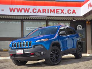 Used 2018 Jeep Cherokee Trailhawk Navi | Leather | Sunroof  | BSM | Backup Camera for sale in Waterloo, ON