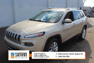 Used 2015 Jeep Cherokee Limited NEW ARRIVAL for sale in Regina, SK