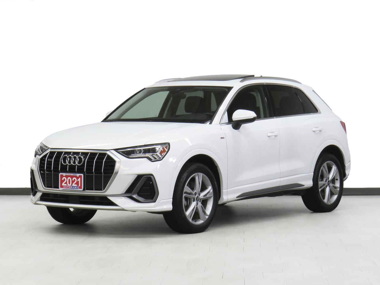 2021 Audi Q3 PROGRESSIV | AWD | S-Line | Pano roof | CarPlay