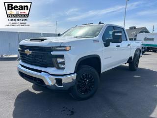 <h2><span style=color:#2ecc71><span style=font-size:18px><strong>Check out this 2024 Chevrolet Silverado 2500HD Work Truck!</strong></span></span></h2>

<p><span style=font-size:16px>Powered by a Duramax 6.6L V8l engine with up to401hp & up to 464 lb-ft of torque.</span></p>

<p><span style=font-size:16px><strong>Comfort & Convenience Features:</strong>includes remote entry, hitch guidance, cruise control, HD rear view camera & 18 high gloss black aluminum wheels</span></p>

<p><span style=font-size:16px><strong>Infotainment Tech & Audio: includes c</strong>hevrolet infotainment 3system with7 diagonal HD color touchscreen, 6 speaker audio system,Bluetooth for most phones,.</span></p>

<p><span style=font-size:16px><strong>This truck also comes equipped with the following packages</strong></span></p>

<p><span style=font-size:16px><strong>Alaskan Snow Plow Special Edition:</strong>Snow Plow Prep/Camper Package,Chevytec spray-on bedliner, Roof marker lamps, Alaskan Snow Plow Special Edition bedside decal with bear graphic, LT models include rubberized-vinyl flooring.</span></p>

<p><span style=font-size:16px><strong>Z71 Off-Road Package:</strong>Z71 Off-Road suspension with Ranchotwin tube shocks, Hill Descent Control, Skid plates, Z71 hard badge (Work Truck, LT and LTZ models).</span></p>

<p><span style=color:#2ecc71><span style=font-size:18px><strong>Come test drive this truck today!</strong></span></span></p>

<h2><span style=color:#2ecc71><span style=font-size:18px><strong>613-257-2432</strong></span></span></h2>