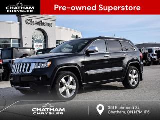 Used 2013 Jeep Grand Cherokee Overland OVERLAND NAVIGATIN SUNROOF for sale in Chatham, ON