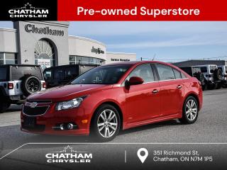 Used 2012 Chevrolet Cruze LTZ Turbo LTZ TURBO LEATHER SUNROOF for sale in Chatham, ON