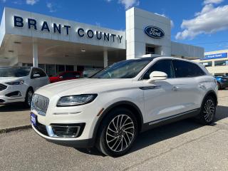 <p><br />KEY FEATURES: 2019 Lincoln Nautilus, Reserve, AWD,2.0L 4cyl engine, White, Black leather interior, heated and Cooled seats, Sunroof, navigation, Driver assist package, adaptive cruise, Heated rear seats, 20 inch wheels, Heated steering wheel, revel audio package, BLIS, Lane keeping system, SYNC3 Remote start, rear backup camera,  sync, power windows power locks loaded and more.</p><p><br />SERVICE/RECON – Full Safety Inspection completed, oil and filter change completed - Please contact us for more details. </p><p><br />Price includes safety.  We are a full disclosure dealership - ask to see this vehicles CarFax report.</p><p><br />Please Call 519-756-6191, Email sales@brantcountyford.ca for more information and availability on this vehicle.  Brant County Ford is a family-owned dealership and has been a proud member of the Brantford community for over 40 years!</p><p><br />** See dealer for details.</p><p>*Please note all prices are plus HST and Licensing. </p><p>* Prices in Ontario, Alberta and British Columbia include OMVIC/AMVIC fee (where applicable), accessories, other dealer installed options, administration and other retailer charges. </p><p>*The sale price assumes all applicable rebates and incentives (Delivery Allowance/Non-Stackable Cash/3-Payment rebate/SUV Bonus/Winter Bonus, Safety etc</p><p>All prices are in Canadian dollars (unless otherwise indicated). Retailers are free to set individual prices.</p>