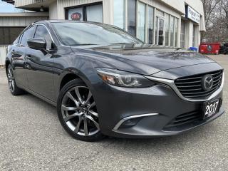 Used 2017 Mazda MAZDA6 GT - LEATHER! BACK-UP CAM! BSM! SUNROOF! CAR PLAY! for sale in Kitchener, ON