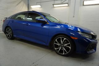 Used 2018 Honda Civic Si 6M TURBO CERTIFIED NAVI  2 CAMERAS 4 HEATED SEATS SUNROOF BLUETOOTH CRUISE CONTROL ALLOYS for sale in Milton, ON