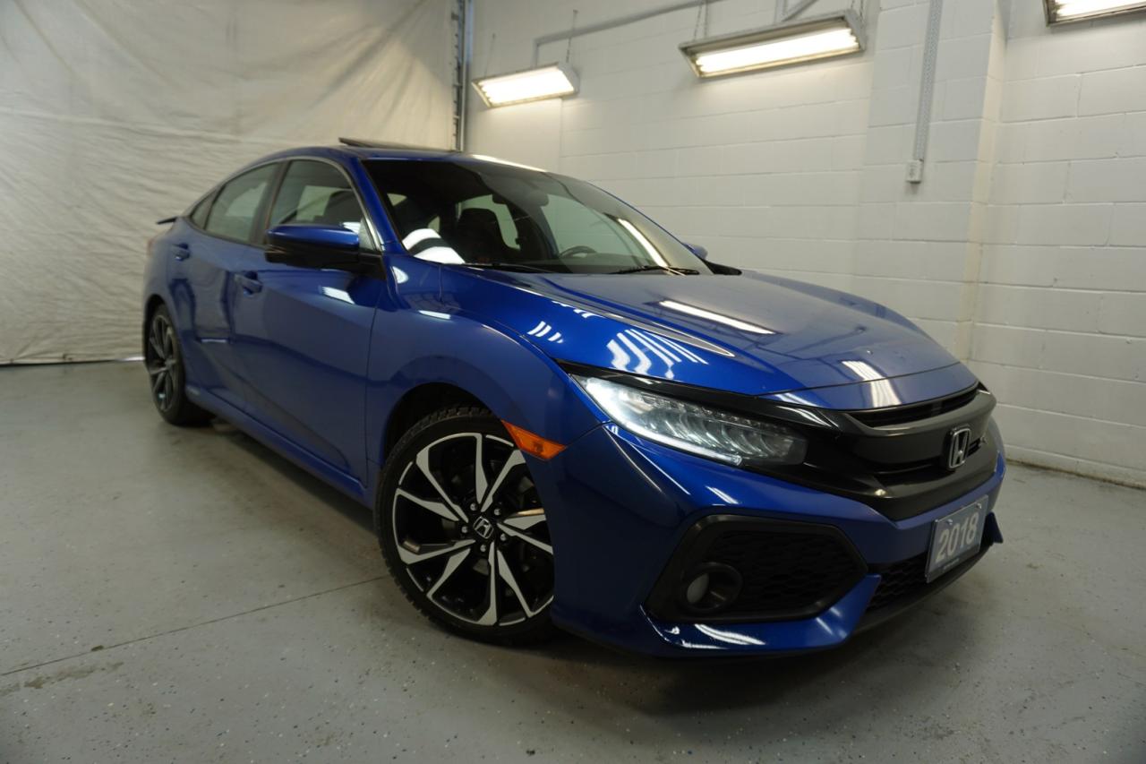 2018 Honda Civic Si 6M TURBO CERTIFIED NAVI  2 CAMERAS 4 HEATED SEATS SUNROOF BLUETOOTH CRUISE CONTROL ALLOYS - Photo #8